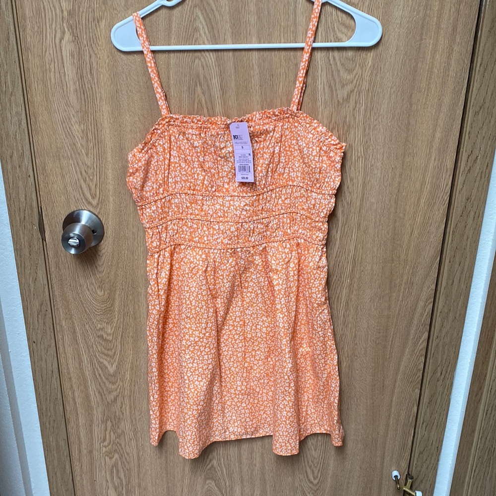Coral sundress small